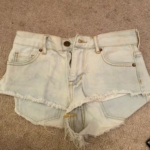 pacsun jean shorts